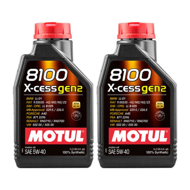 Ulei motor Motul, 8100 X-CESS GEN2, 5W40, A3/B4, 1L