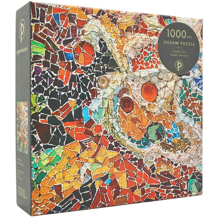Puzzle 1000 de piese - Gaudi's Sun, Carton, 1000