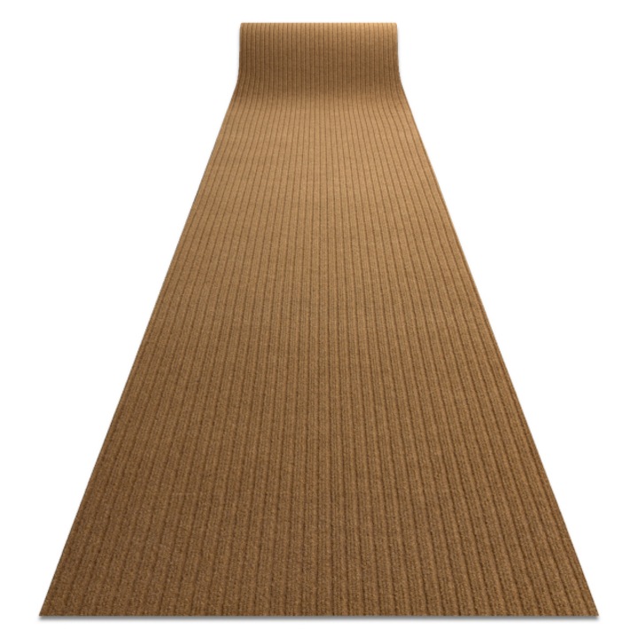 Traversa - covor Dywany Łuszczów Ceylon, antiderapant, exterior, interior, nuca de cocos, maro, 200x170 cm