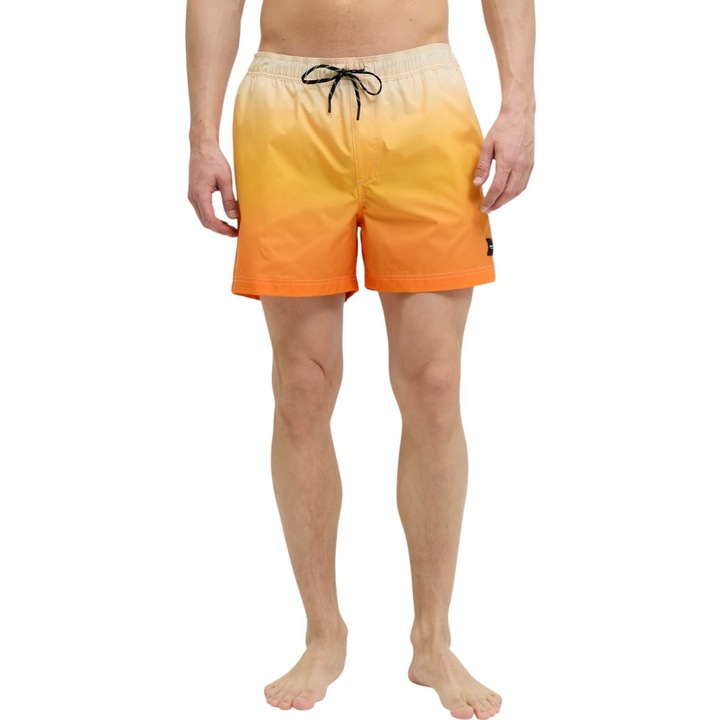 Къси панталони JACK &JONES Maui Swim Dip Dye AKM 45464, Оранжев