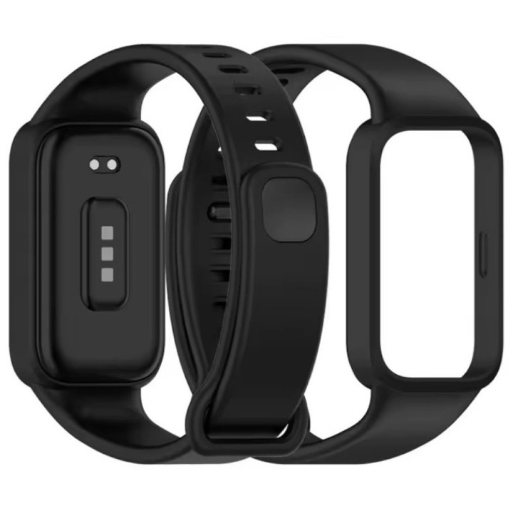 Xiaomi Band 9 Active kompatibilis szíj, Best Accessories, fekete
