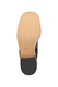 Geox, Ghete biker de piele cu varf patrat, Negru