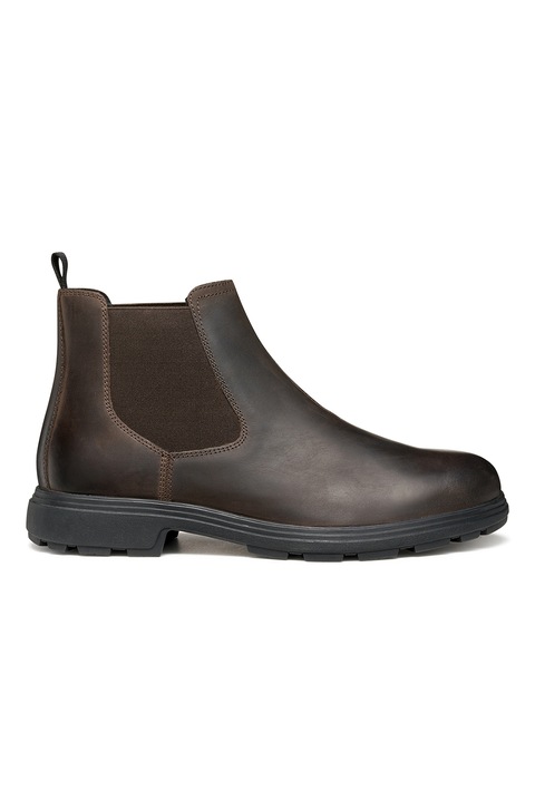 Geox, Ghete Chelsea de piele, Maro inchis