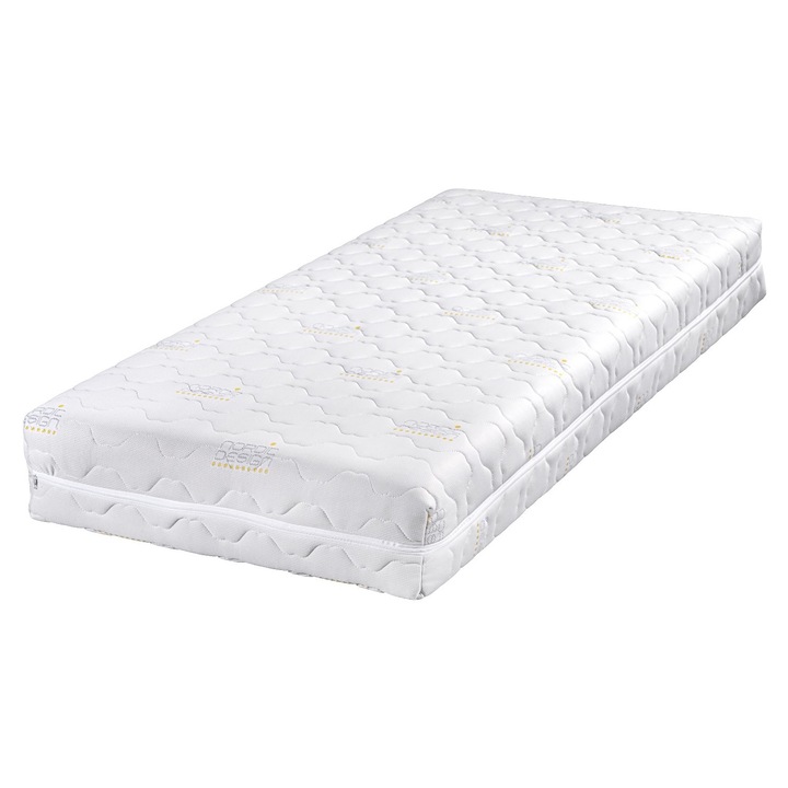 Saltea Sky Line 160x200 cm, 4HAUS, Nucleu Pocket 16 cm, Spuma Memory, Husa Detasabila Antialergica