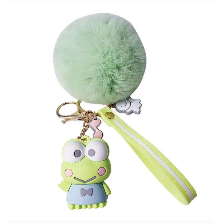 2 darabos kulcstartó készlet, AjieQaQ, szilikon, kulcsokhoz, pénztárcához, táskához