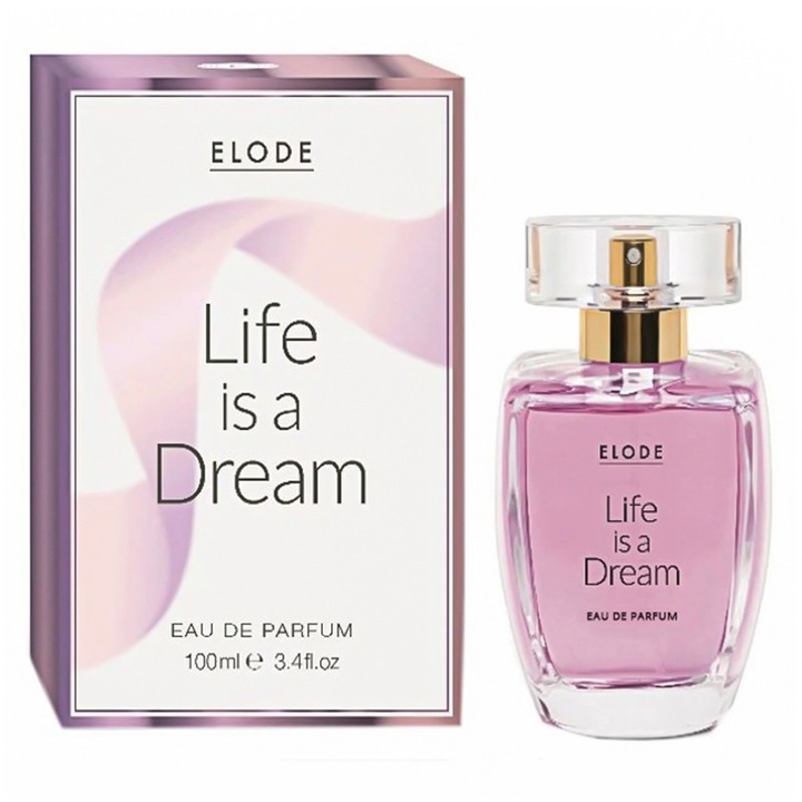 Set 2 x Apa de Parfum Elode Life is a Dream, Femei, 100 ml