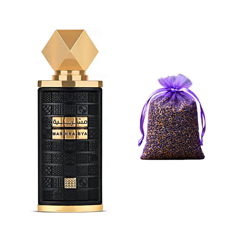 香水(ユニセックス) Lattafa MASHRABYA Eau de Parfum 100ml Apa de parfum, Lattafa, Mashrabya, Unisex, 100ml si saculet