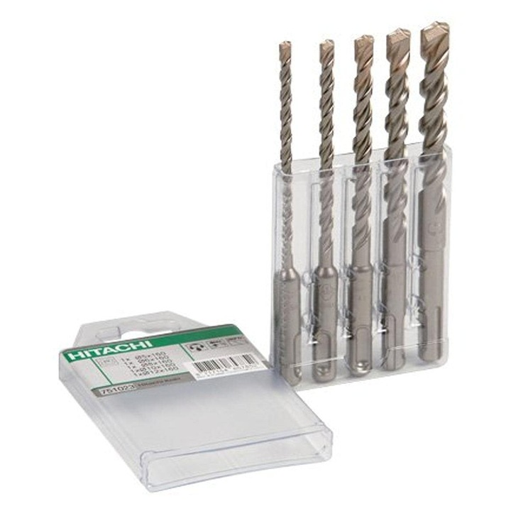 Set burghie HiKOKI 782531, SDS-plus, 160 mm, 5 vnt.