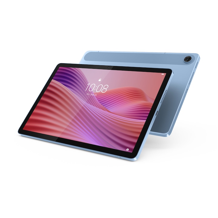 Таблет, Lenovo, Tab TB311FU, Mediatek Helio G85 Octa-Core 1.8GHz processor, 10.1" TFT LCD screen, 4GB RAM, 128GB Flash, 8MP, Wi-Fi 5, Bluetooth, Android 14 + Case