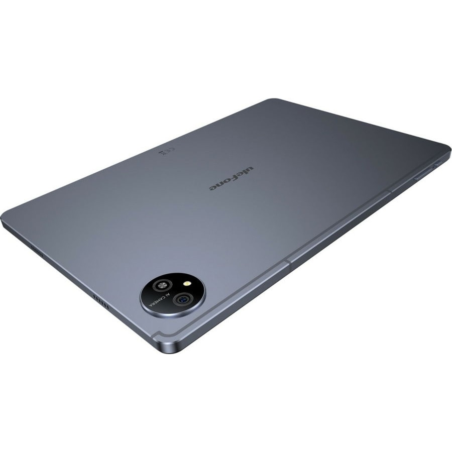 Tableta, Ulefone, Tab A11 4G, Procesor Unisoc T620 Octa-Core, Ecran IPS FHD+ 11", 4GB RAM, 128GB Flash, Camera 16MP, Bluetooth, Wi-Fi, 4G, Dual SIM, Android, Fara incarcator (Gri)