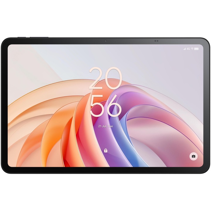 Таблет, TCL, TAB 11 FE, процесор MediaTek Helio G80, екран 10.95", 4GB RAM, 128GB Flash, 8MP камера, Bluetooth, Wi-Fi, Android 14 (сив)