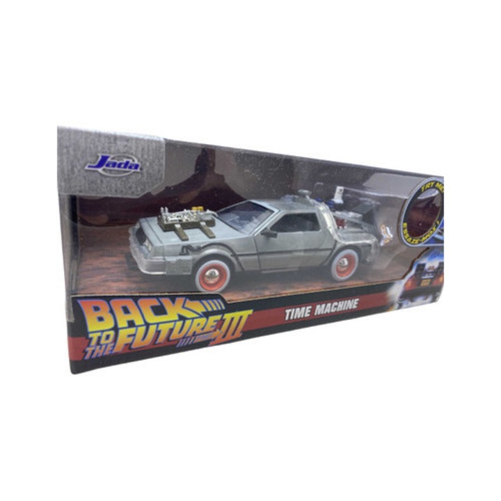 1983 DeLorean modellautó, *Vissza a jövőbe III*1/24