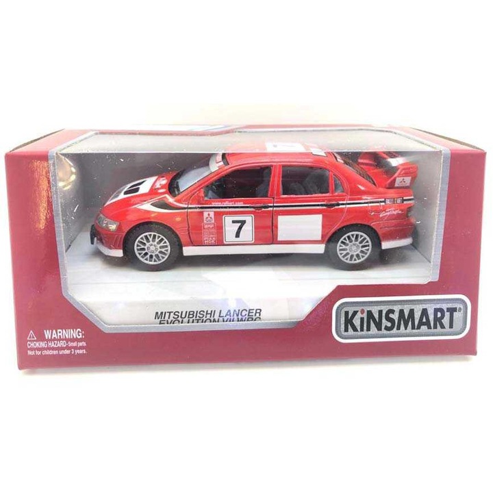 Macheta Mitsubishi Lancer Evo vii WRC 1/36