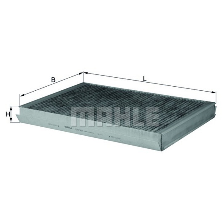 Utastér-ventilátor szűrő KNECHT LAK 307