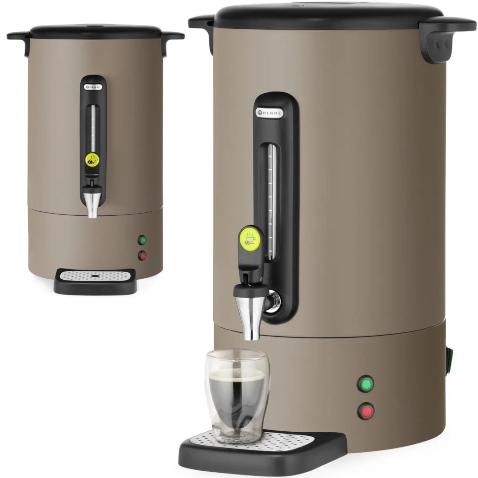 Cafetiera cu robinet, tava de scurgere, 14 l, 1750 W