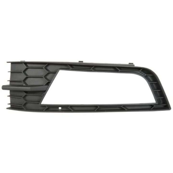 Grilaj ventilatie Blic, 6502-07-7522915P, negru, cu deschidere pentru lumini de ceata, stanga