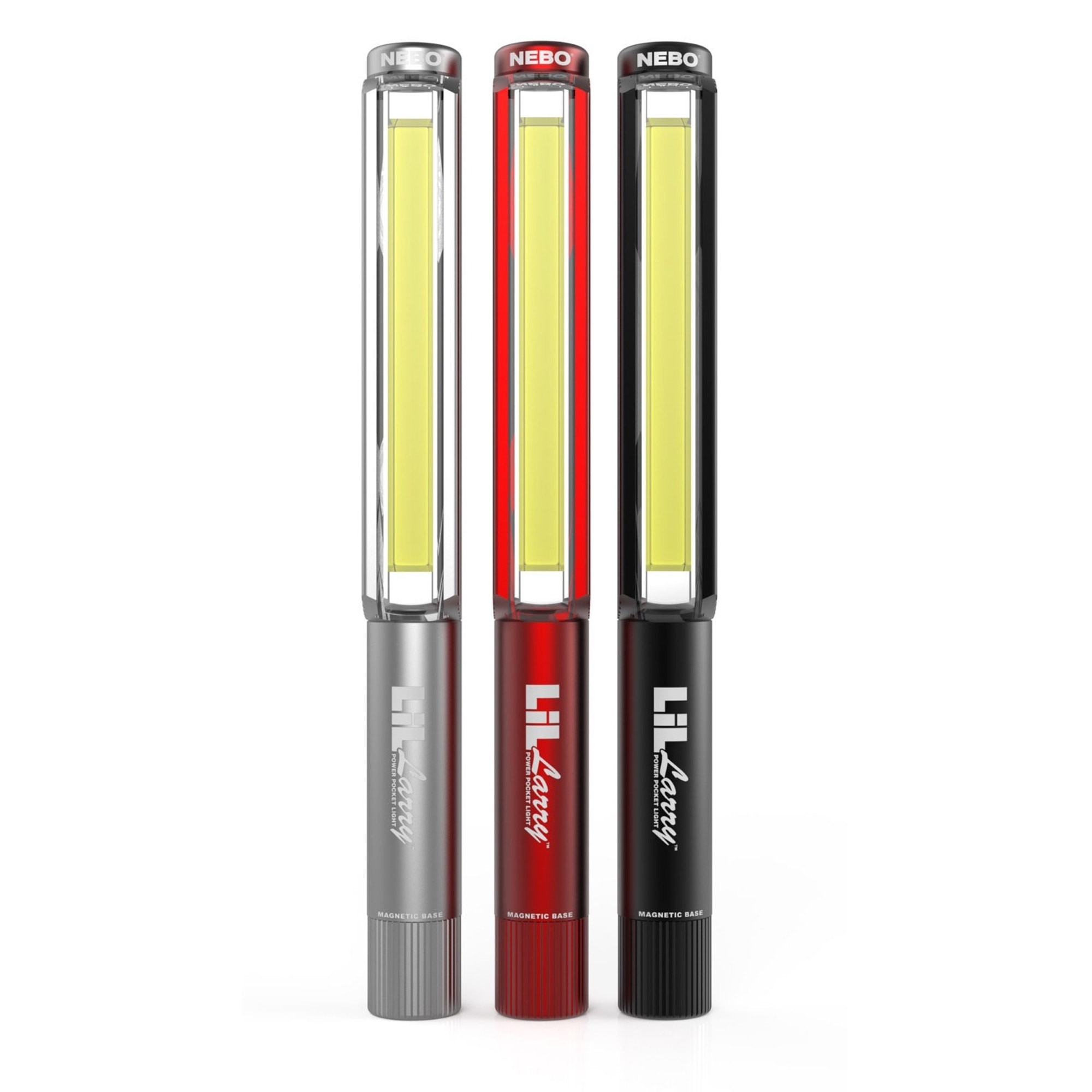 Lanterna LED Nebo Lil Larry, 250lm, iluminare albă/roșie