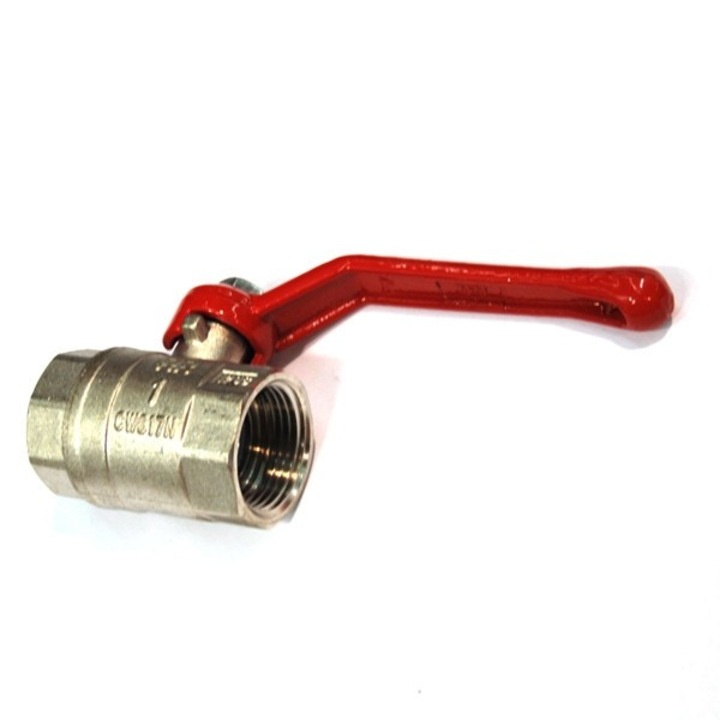 Robinet de trecere cu bila Remer 37110, alama, filet interior-interior, 1", actionare maneta