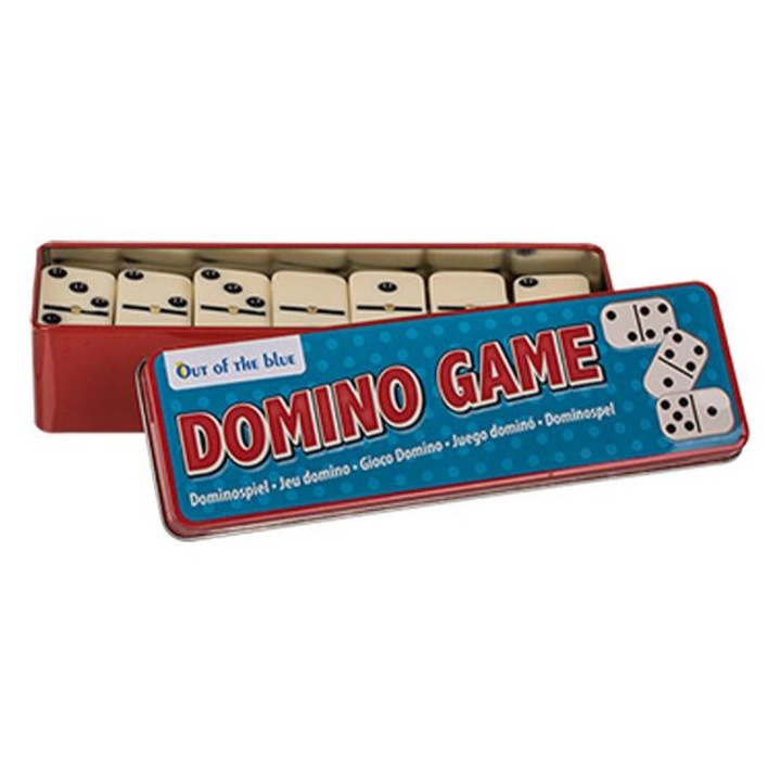 Klasszikus dominójáték, 28 darab, 17cm