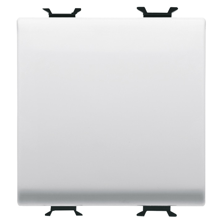 Intrerupator cap scara simplu Gewiss Chorus GW10071-1BL, incastrat, modular - 2, alb