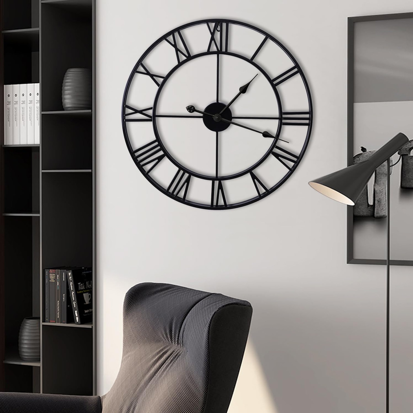 Ceas Decorativ de Perete, Hggzeg, Ceas de perete silentios, Forma ...