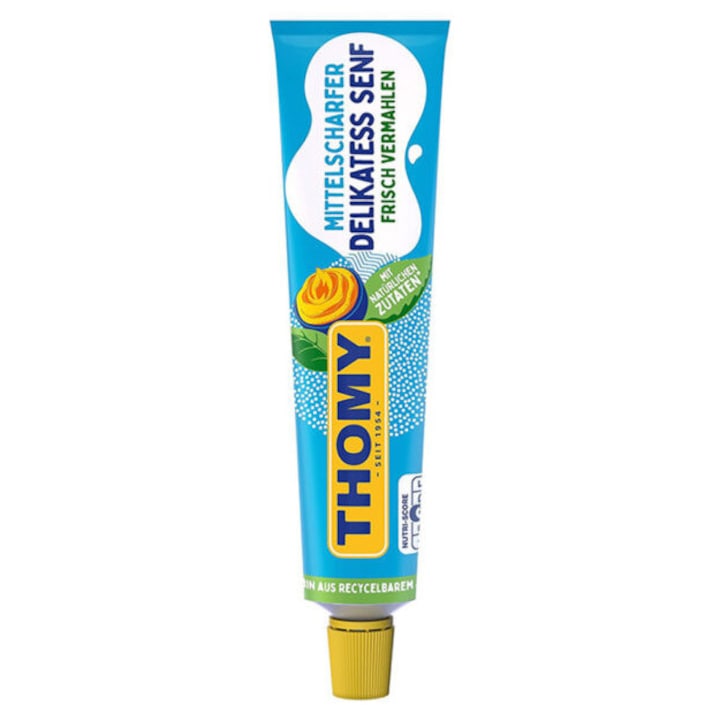 Mustar Thomy, usor picant, 200 g