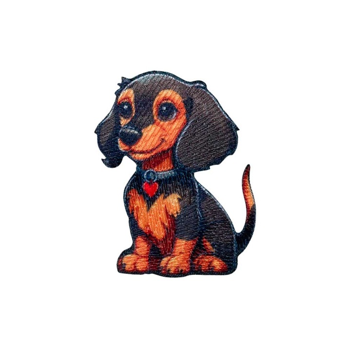 Апликация Hund dunkelbraun, Mono quick, 06195, 5 х 4 см, с лепило