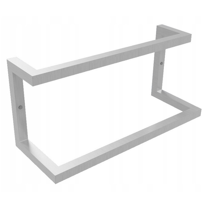 Suport pentru prosoape, MAT CHYRA, inox, 20x60x15cm, set dublu
