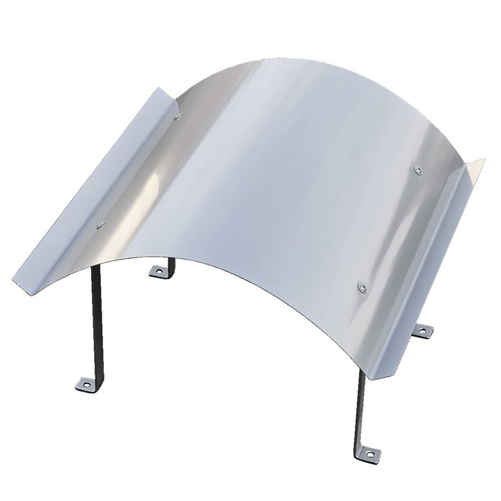 Capac de cos rezistent la acid, MAT CHYRA, inox, 60x80cm, inaltime 30cm, grosime 0,8mm