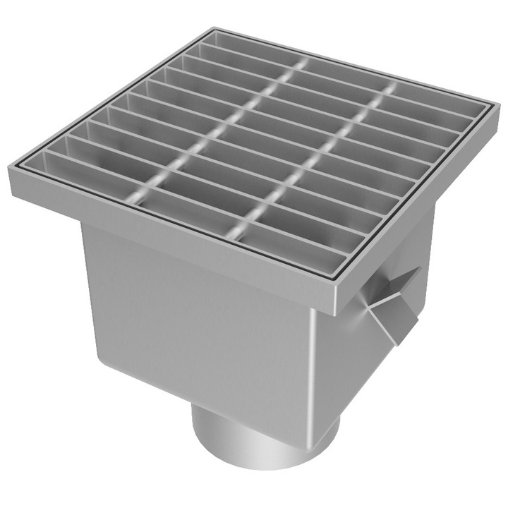 Grilaj de scurgere din otel inoxidabil MAT CHYRA, 2B, 110mm