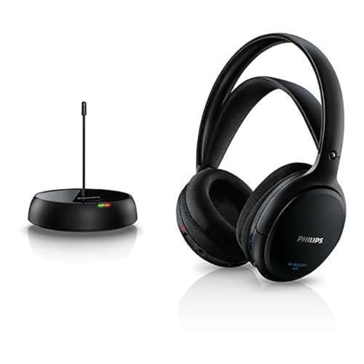 Vezeték nélküli fejhallgató, Philips, SHC5200/10, Hi-Fi, többszínű