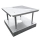 Cos pentru hota MAT CHYRA, argintiu, inox, 55x90 cm