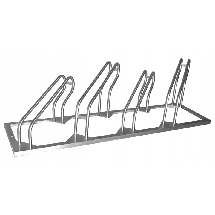 Kerékpártároló állvány, MAT CHYRA, 4 férőhelyes, rozsdamentes acél