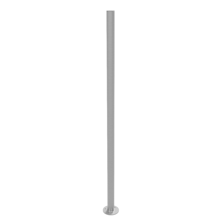 Stalp parcare MAT CHYRA, din inox, 42,4mm x 1200mm