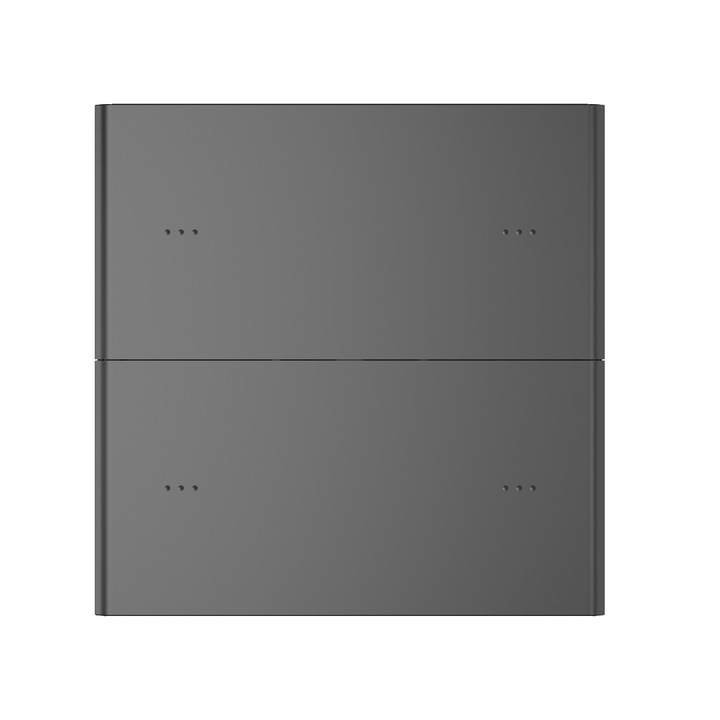 Letour okoskapcsoló, T10S, 2 gomb, KNX technológia, polikarbonát, szürke