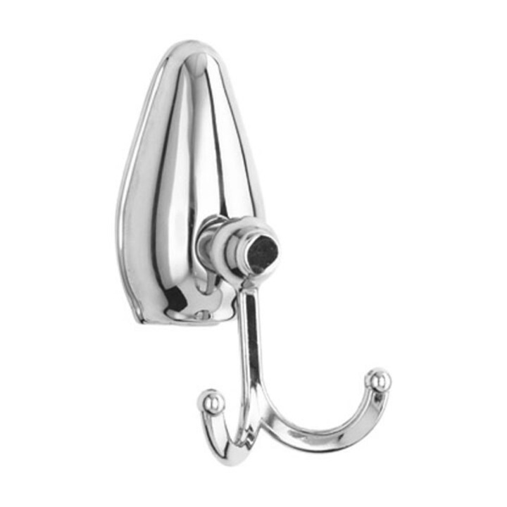 Cuier baie Lider Lila 969, montaj pe perete, cu 2 agatatori