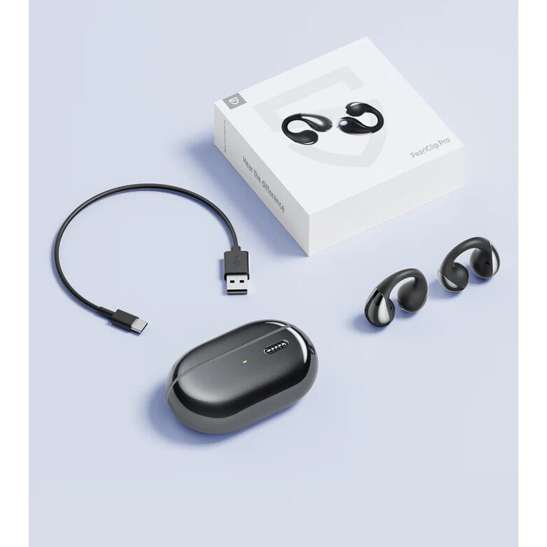 【king kazu】SOUNDPEATS PearlClip Pro 他 Casti Open‑Ear SoundPEATS PearlClip Pro cu Driver Dual‑Magnetic 12