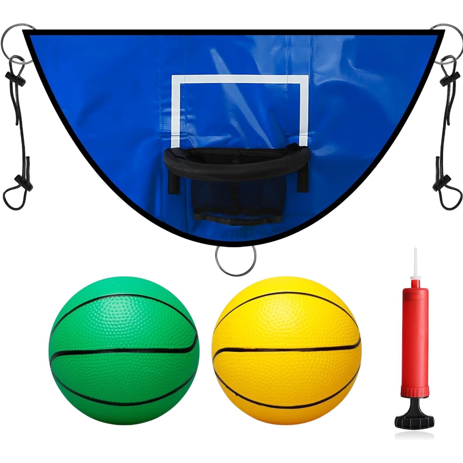 ◆フィスバ◆クッションカバーのみ◆2点◆45cm◆Z-2507CU6◆ Set Cos de Baschet pentru Trambulina cu Doua Mingi si Pompa