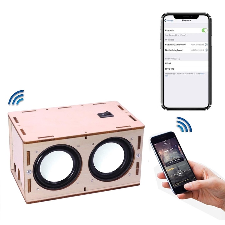 Bluetooth hangszóró építőkészlet, OKYN-G0003