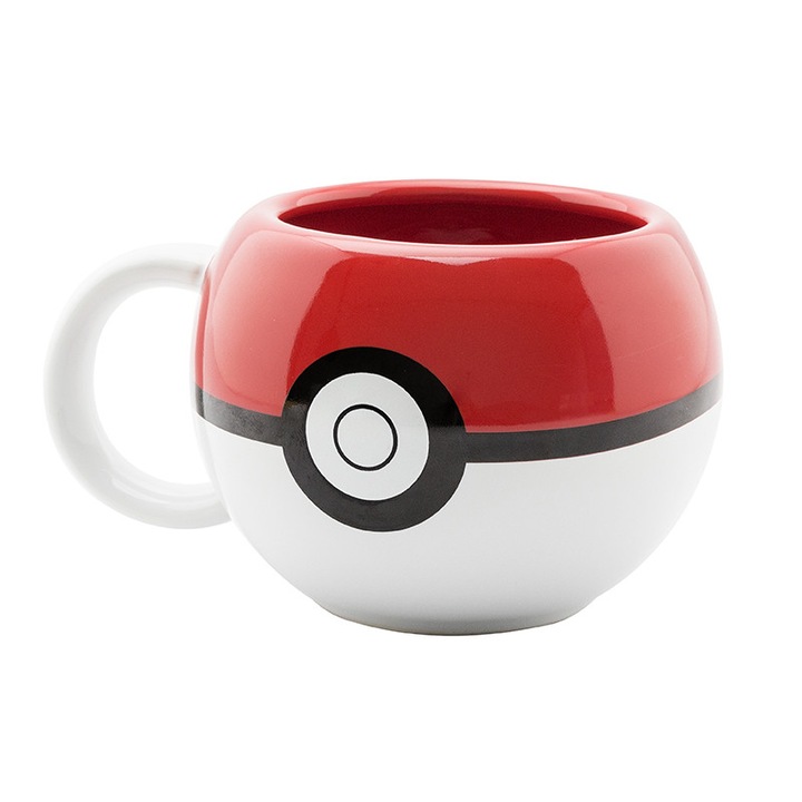 Чаша Pokemon, Pokeball, 400ml, Многоцветен