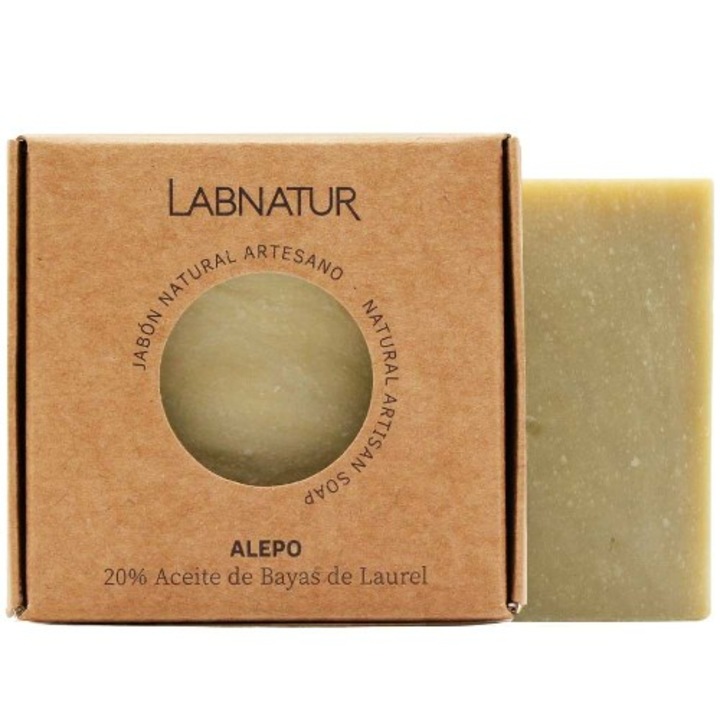 Prémium natúr szappan 20% Aleppo, 80g, LabNatur