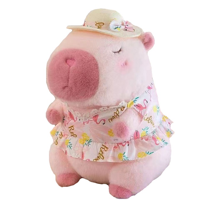 Плюшена играчка Капибара, 25 см, мек материал, игрив дизайн