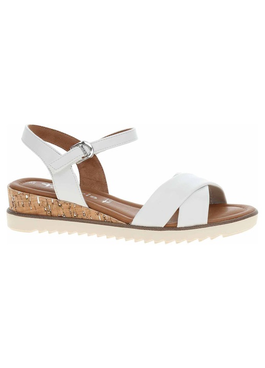 Sandale dama Tamaris 1-28106-42, alb, Alb