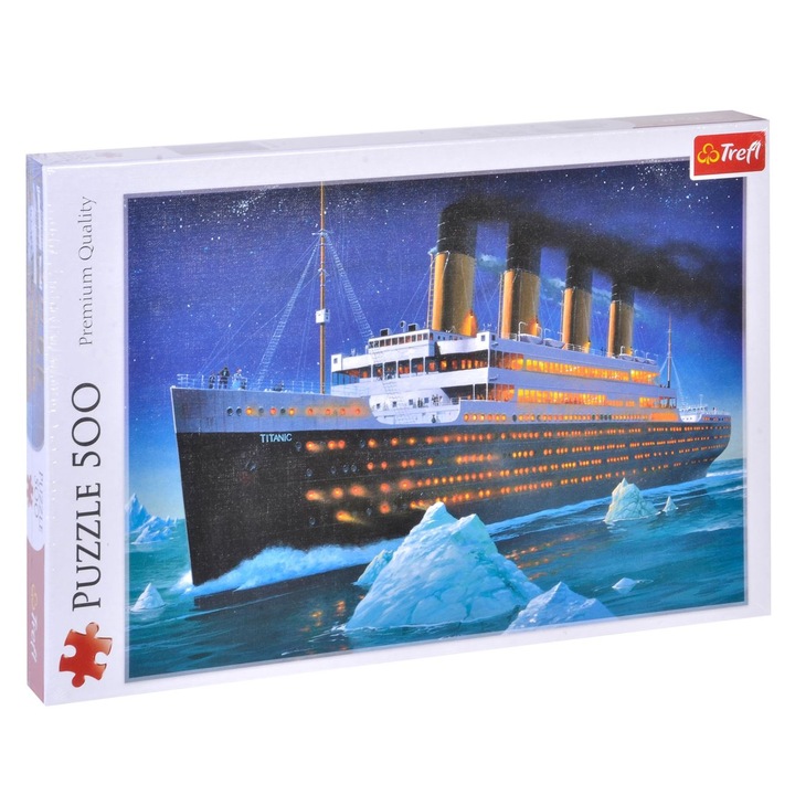 Trefl puzzle, Titanic, 500 darab, 46 x 34 cm