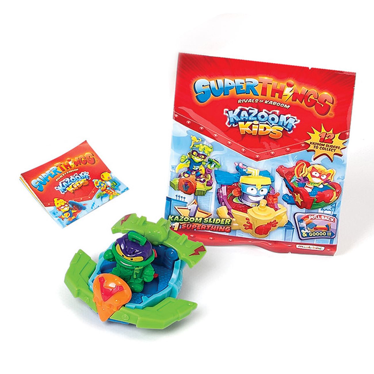 Superthings Kazoom Kids Figurina cu Kazoom Sliders - AS - eMAG.ro