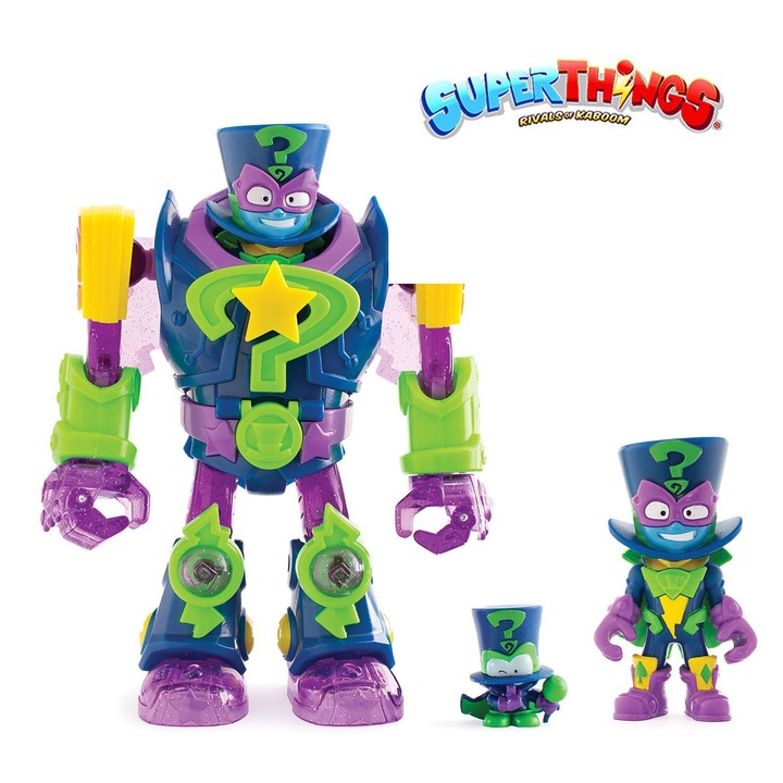 Figurină Superthings Superbot Enigma, 30x20cm, multicolor