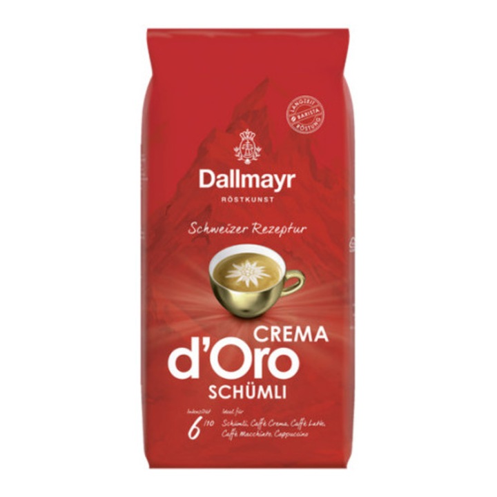 Cafea boabe Dallmayr Crema D'Oro SCHUMLI 1 kg