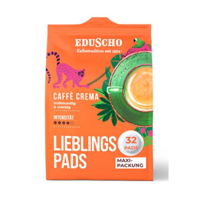 32 Paduri Tchibo Eduscho Caffe Crema Lieblings - Compatibile Senseo