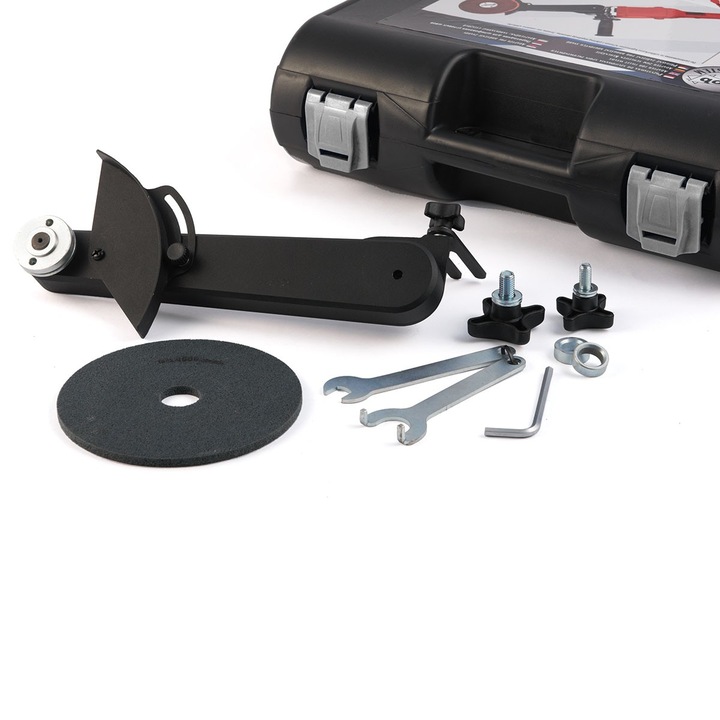 Kit accesorii pentru slefuire, GLOB SYSTEM GS07-00, 150mm, 7000rpm, negru/argintiu