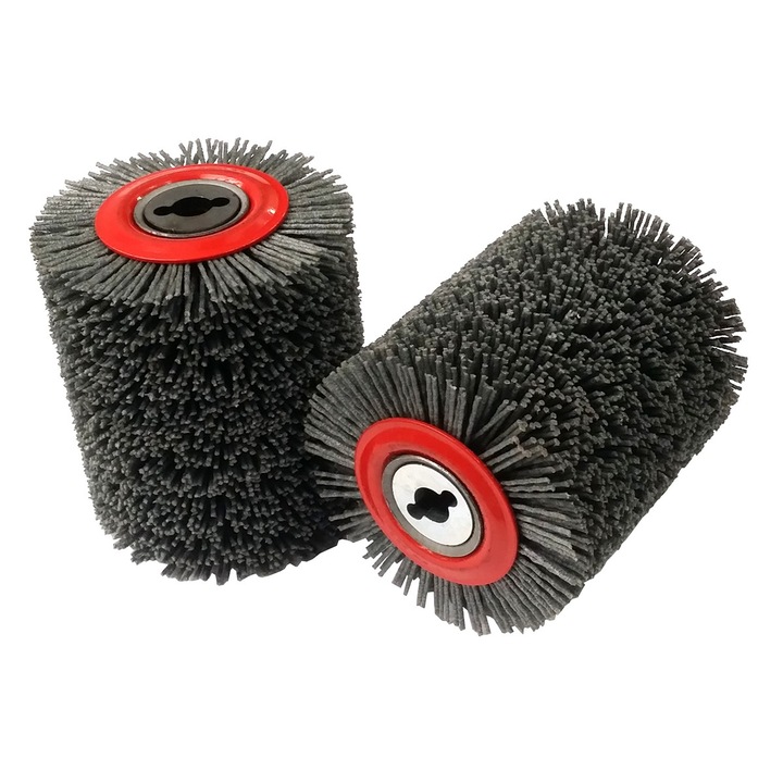 Sset de 1 x perie de postarzare a lemnului, GLOB TOOLS, 100x120x13,5mm, poliamida, granulatie 80